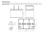 Preview: SUN Battery SB12-65SV0 12V 65Ah Blei Akku AGM mit VdS